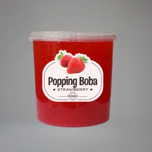 Strawberry Popping Boba